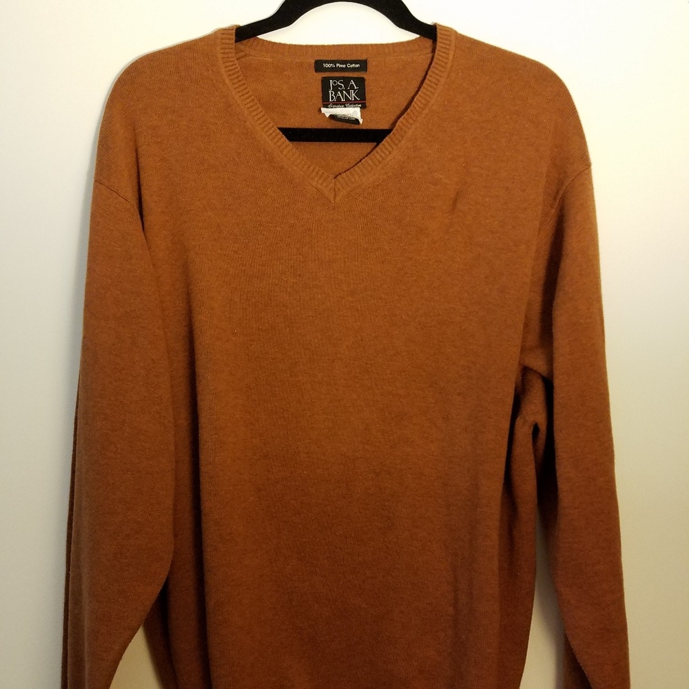 Burnt Orange Mens Dress Swester